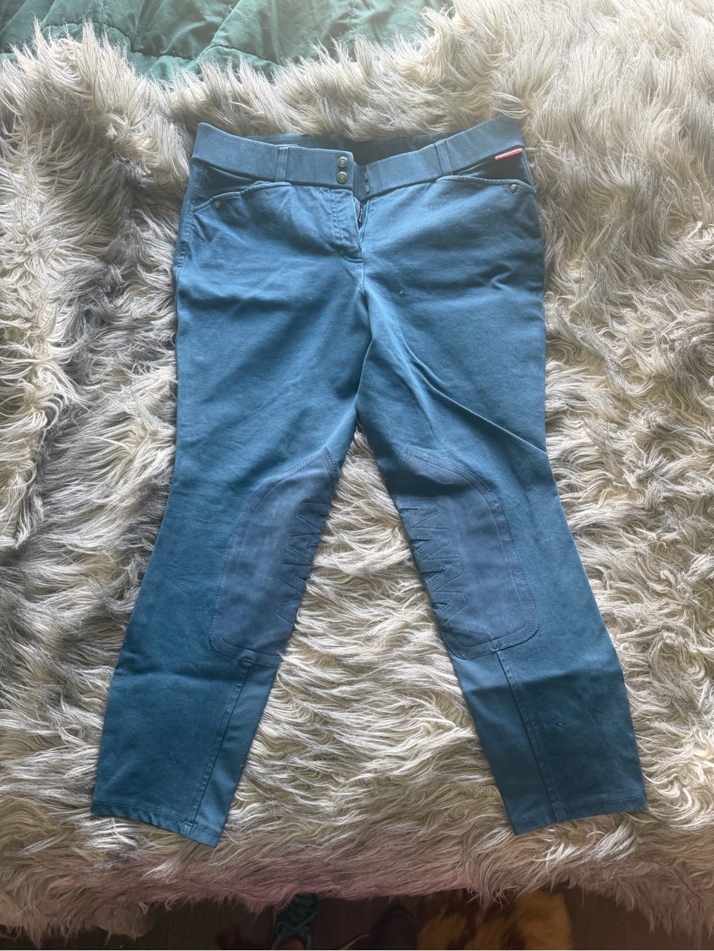 Ariat Teal Stretch Breeches